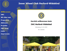 Tablet Screenshot of iwc-herford-widukind.de